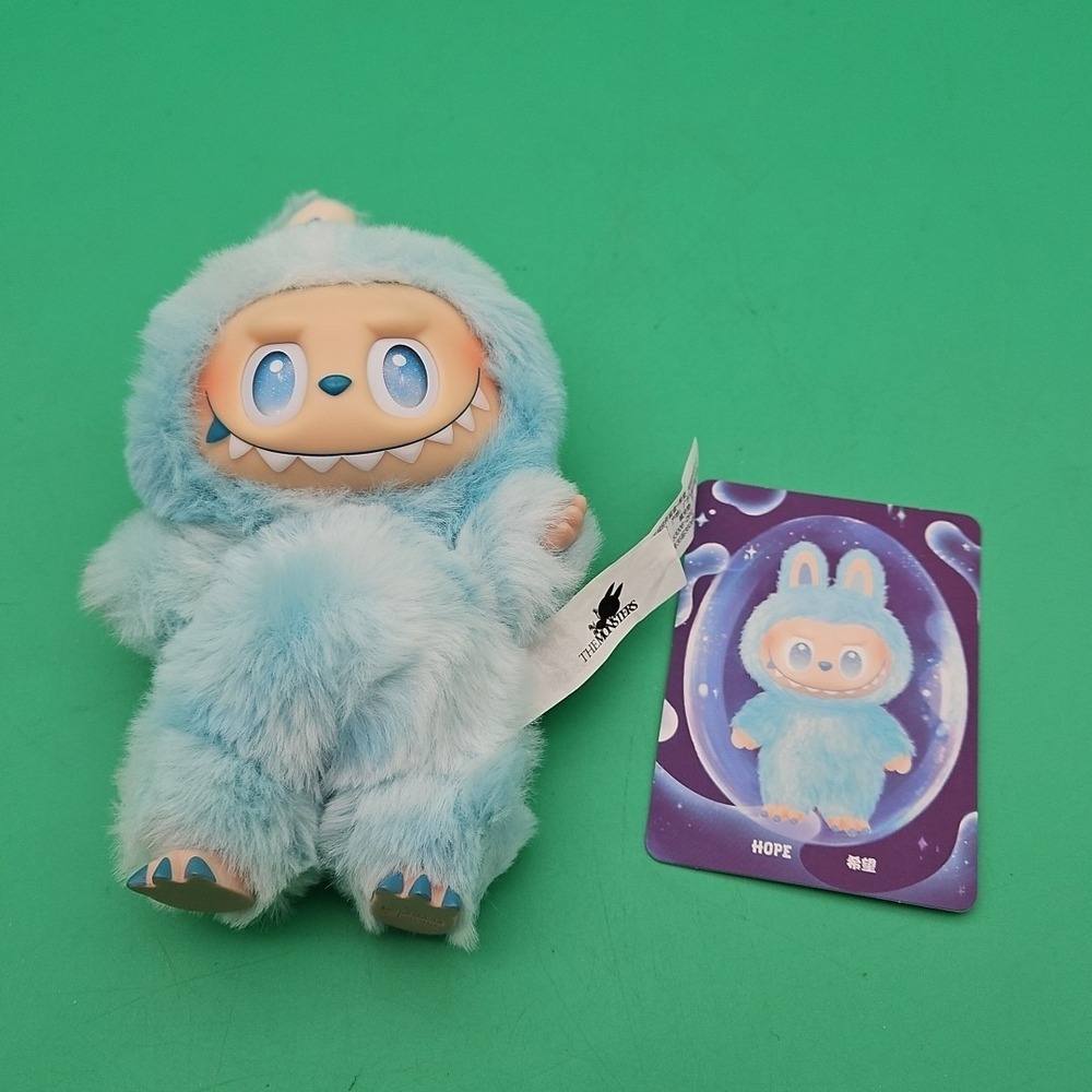 Pop Mart Labubu The Monsters Big Into Energy Series Plush Hope Blue